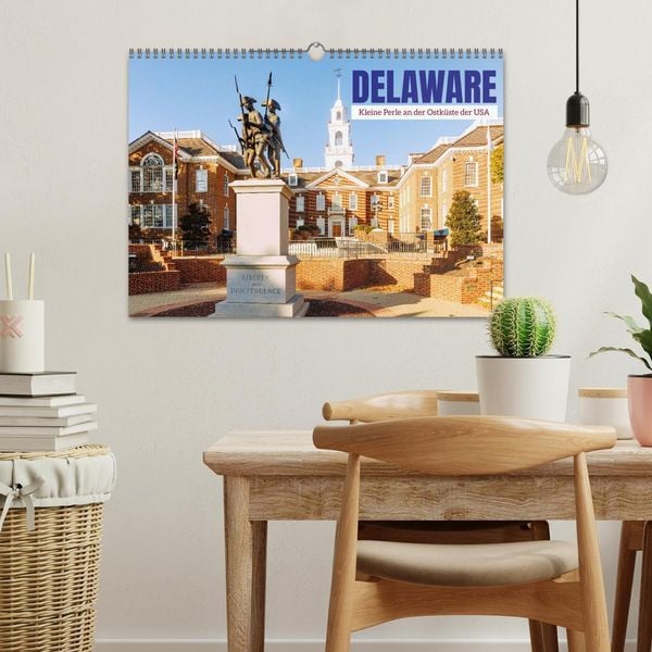 Produktbild: Delaware. Kleine Perle an der Ostk&uuml;ste der USA (Wandkalender 2026 DIN A3 quer), CALVENDO Monatskalender