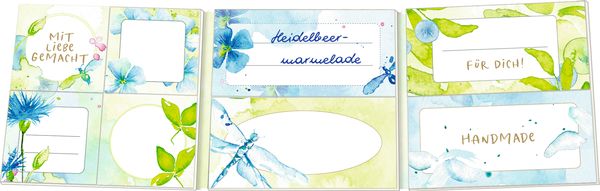 Produktbild: Etikettenbüchlein