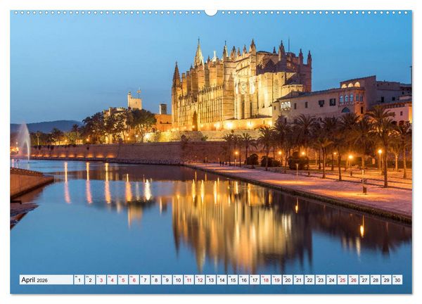 Produktbild: Spanien - Balearen - Mallorca (hochwertiger Premium Wandkalender 2026 DIN A2 quer), Kunstdruck in Hochglanz