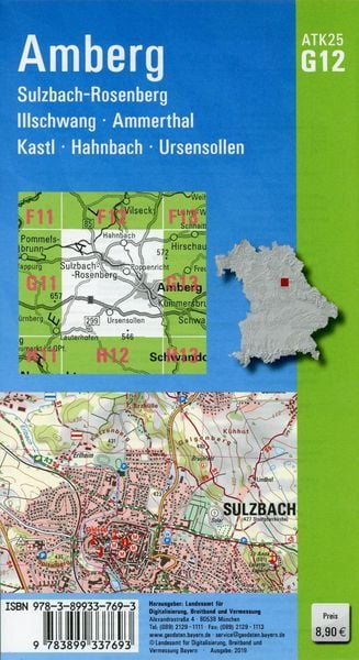 Produktbild: Amberg 1 : 25 000