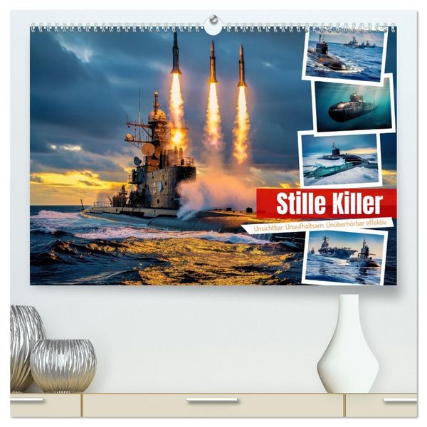 Produktbild: Stille Killer (hochwertiger Premium Wandkalender 2027 DIN A2 quer), Kunstdruck in Hochglanz