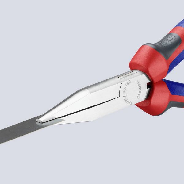 Produktbild: Knipex 30 15 160 Elektronik- u. Feinmechanik Flachzange Gerade Chrom-Vanadium Elektrostahl 160 mm