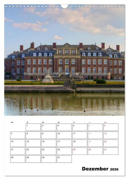 Produktbild: Eindrucksvolle Burgen, malerische Schl&ouml;sser im M&uuml;nsterland (Wandkalender 2026 DIN A3 hoch), CALVENDO Monatskalender