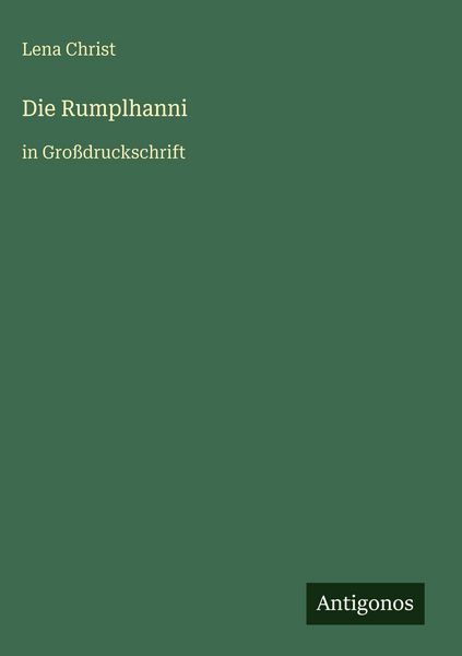 Produktbild: Die Rumplhanni