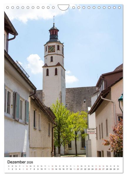 Produktbild: Blaubeuren I Das Kloster - Der Blautopf - Der Ort (Wandkalender 2026 DIN A4 hoch), CALVENDO Monatskalender