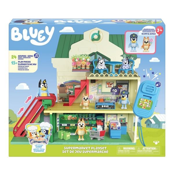 Produktbild: BLUEY-Spielset S13: Lets Play Chef Supermarkt