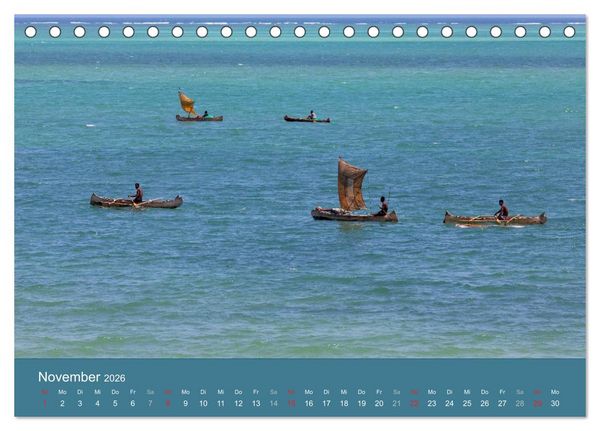 Produktbild: Alltag in Madagaskar (Tischkalender 2026 DIN A5 quer), CALVENDO Monatskalender