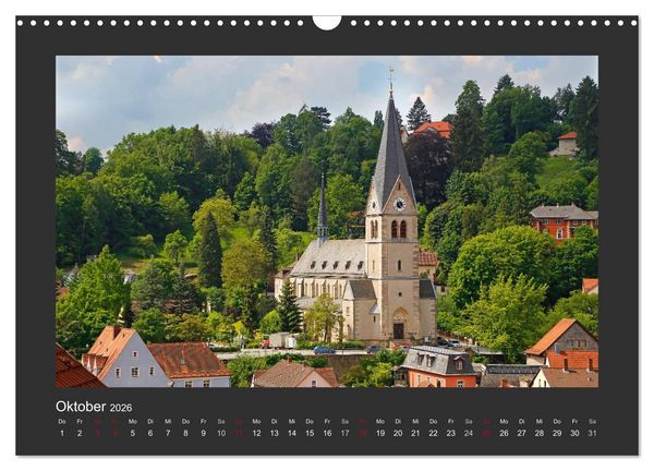 Produktbild: Kulmbach (Wandkalender 2026 DIN A3 quer), CALVENDO Monatskalender