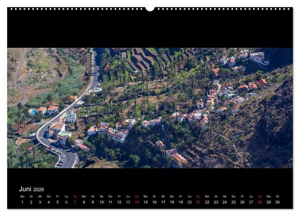 Produktbild: La Gomera - Kanarisches Naturparadies (hochwertiger Premium Wandkalender 2026 DIN A2 quer), Kunstdruck in Hochglanz