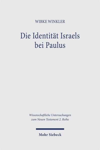 Produktbild: Die Identit&auml;t Israels bei Paulus