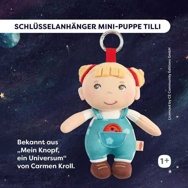 Produktbild: Schl&uuml;sselanh&auml;nger Mini-Puppe Tilli