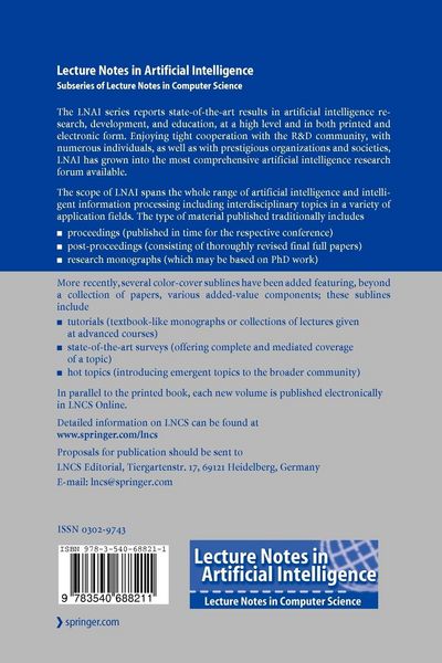 Produktbild: Advances in Artificial Intelligence