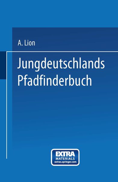Produktbild: Jungdeutschlands Pfadfinderbuch