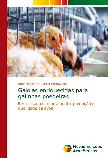Produktbild: Gaiolas enriquecidas para galinhas poedeiras