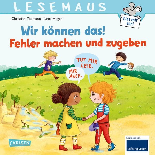 LESEMAUS 134: Wir können das! Fehler machen und zugeben, Taschenbuch von Christian Tielmann, Carlsen, 978-3-551-08019-6