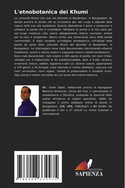 Produktbild: L'etnobotanica dei Khumi