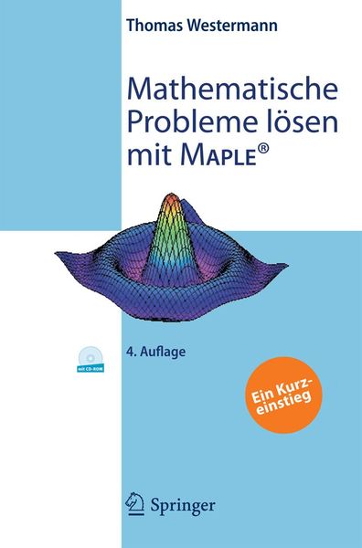Produktbild: Mathematische Probleme lösen mit Maple