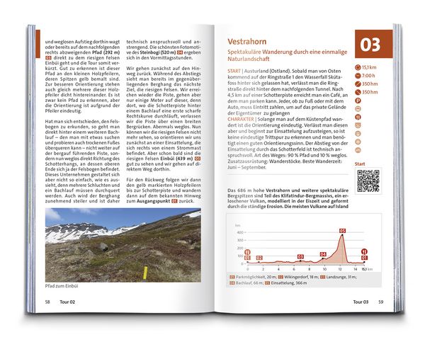 Produktbild: KOMPASS Wanderf&uuml;hrer Island, 70 Touren mit Extra-Tourenkarte