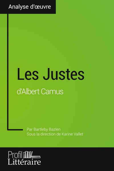 Produktbild: Les Justes d'Albert Camus (Analyse approfondie)