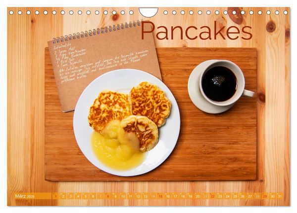 Produktbild: Einfache vegane Rezepte (Wandkalender 2026 DIN A4 quer), CALVENDO Monatskalender