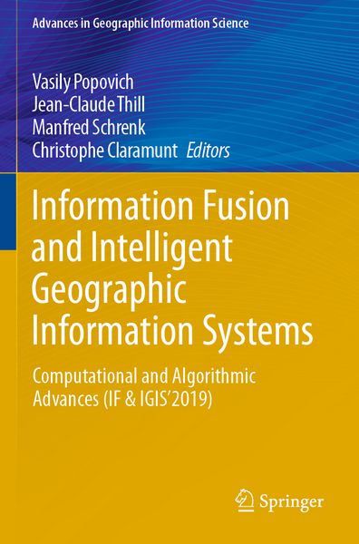 Produktbild: Information Fusion and Intelligent Geographic Information Systems