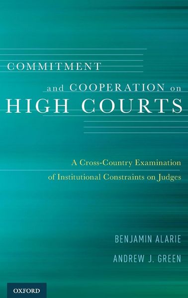 Produktbild: Commitment and Cooperation on High Courts
