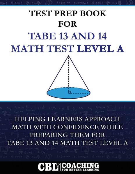 Produktbild: Test Prep Book For TABE 13 and 14 Math Test Level A