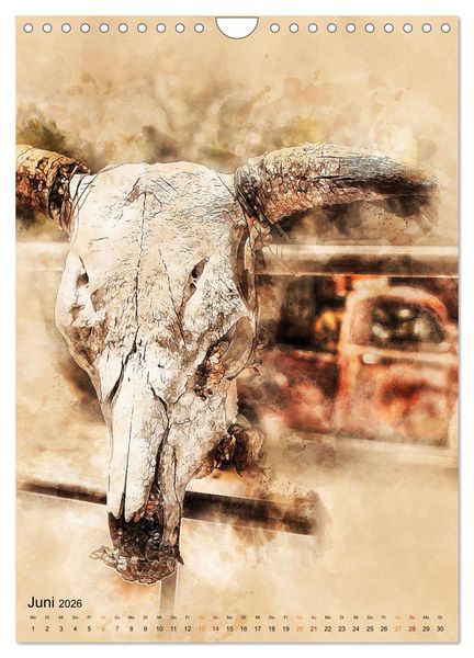 Produktbild: Route 66 - 2451 Meilen (Wandkalender 2026 DIN A4 hoch), CALVENDO Monatskalender