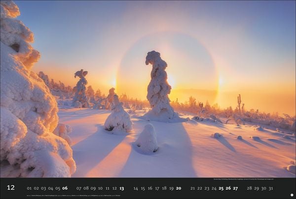 Produktbild: Deutschlands Naturparadiese Kalender 2026