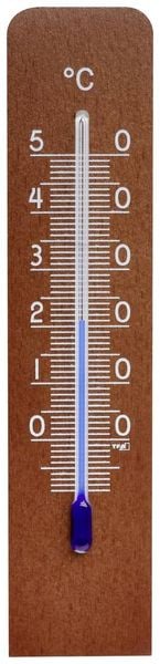 TFA Dostmann Analoges Innenthermometer Thermometer Nussbaum