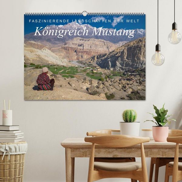 Produktbild: Faszinierende Landschaften der Welt: K&ouml;nigreich Mustang (Wandkalender 2027 DIN A2 quer), CALVENDO Monatskalender