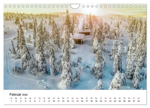 Produktbild: Finnland - Eine bezaubernde Reise in den Norden. (Wandkalender 2026 DIN A4 quer), CALVENDO Monatskalender