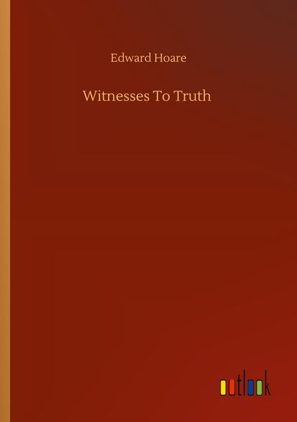 Produktbild: Witnesses To Truth