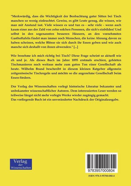 Produktbild: Anstand bei Tisch