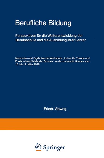 Produktbild: Berufliche Bildung