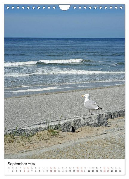 Produktbild: Norderney - Inselliebe (Wandkalender 2026 DIN A4 hoch), CALVENDO Monatskalender