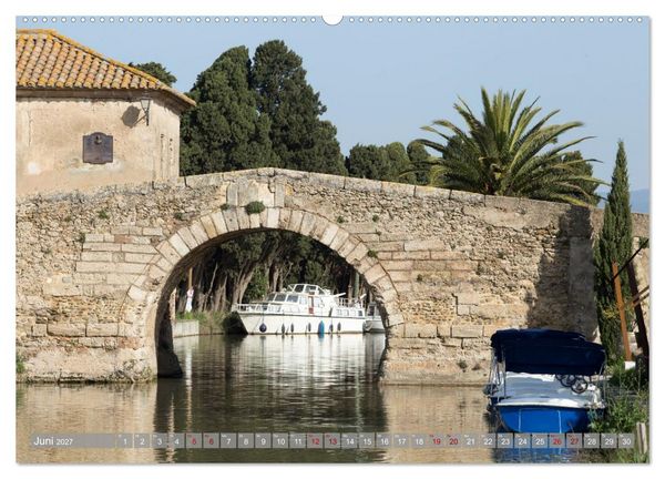 Produktbild: Hausbooturlaub Frankreich - Canal du Midi (Wandkalender 2027 DIN A2 quer), CALVENDO Monatskalender