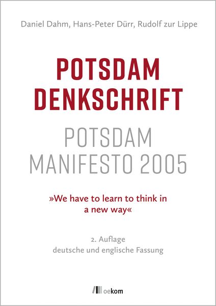 Produktbild: Potsdam Denkschrift