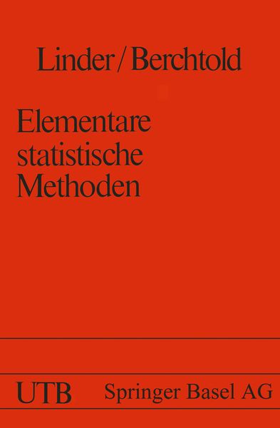 Produktbild: Elementare statistische Methoden