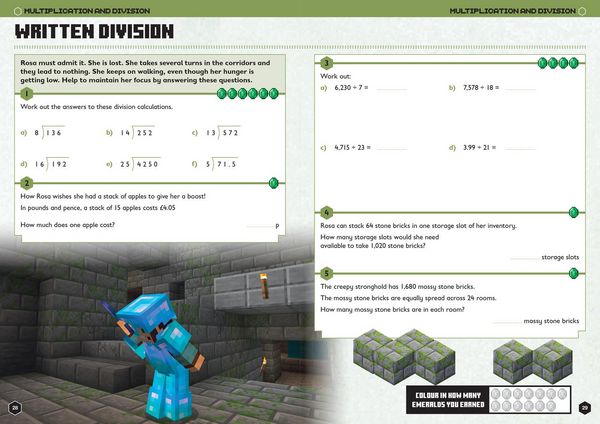 Produktbild: Minecraft Maths Age 10-11