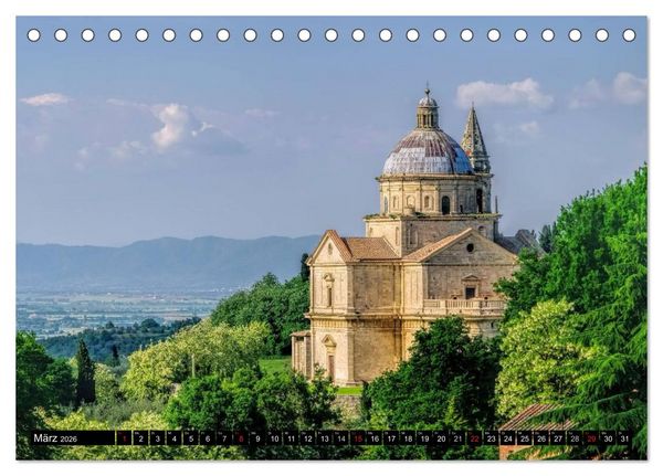 Produktbild: Kirchen in Italien (Tischkalender 2026 DIN A5 quer), CALVENDO Monatskalender