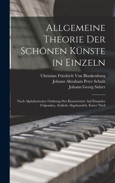 Produktbild: Allgemeine Theorie Der Sch&ouml;nen K&uuml;nste in Einzeln