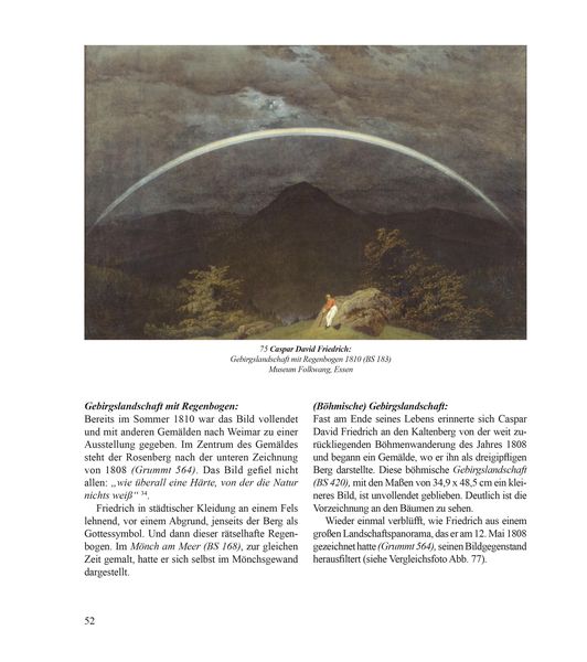 Produktbild: Caspar David Friedrich &ndash; Das Riesengebirge und die b&ouml;hmischen Berge