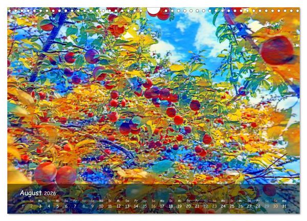 Produktbild: Surreales Farbspiel (Wandkalender 2026 DIN A3 quer), CALVENDO Monatskalender