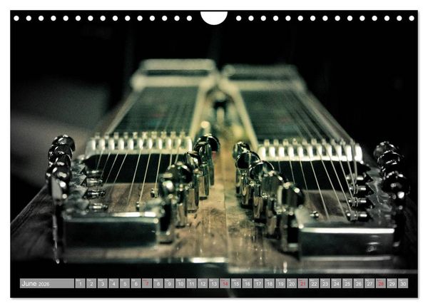 Produktbild: Music Magic of musical instruments (Wall Calendar 2026 DIN A4 landscape), CALVENDO 12 Month Wall Calendar