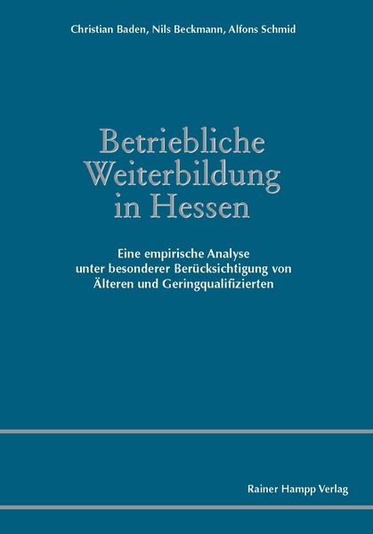 Produktbild: Betriebliche Weiterbildung in Hessen