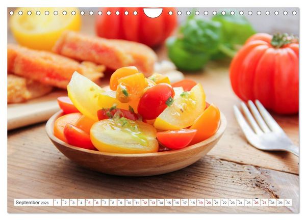 Produktbild: Alte Historische Tomaten (Wandkalender 2026 DIN A4 quer), CALVENDO Monatskalender