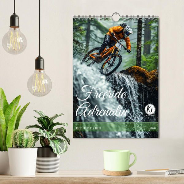 Produktbild: Freeride Adrenalin (Wandkalender 2026 DIN A4 hoch), CALVENDO Monatskalender