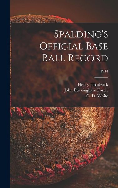 Produktbild: Spalding's Official Base Ball Record; 1914