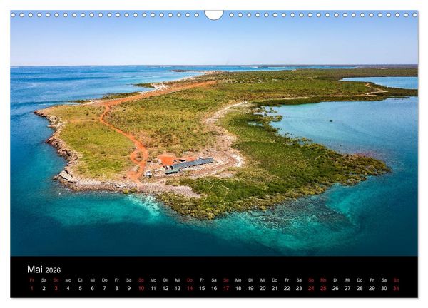 Produktbild: Australien 2026 Kimberley aus der Vogelperspektive (Wandkalender 2026 DIN A3 quer), CALVENDO Monatskalender